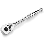 WORKPRO 1/2-Inch Drive Ratchet, Quick-Release Reversible Ratchet Wrench, 72-Tooth Handle, Chrome Alloy Made, Cr-Mo Head, Full Polished