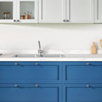 Ravinte 20 Pack Cabinet Knobs Grey Kitchen Cabinet Knobs Round Dresser Drawer Pulls Closet Door Pulls 1-1/5 Inch