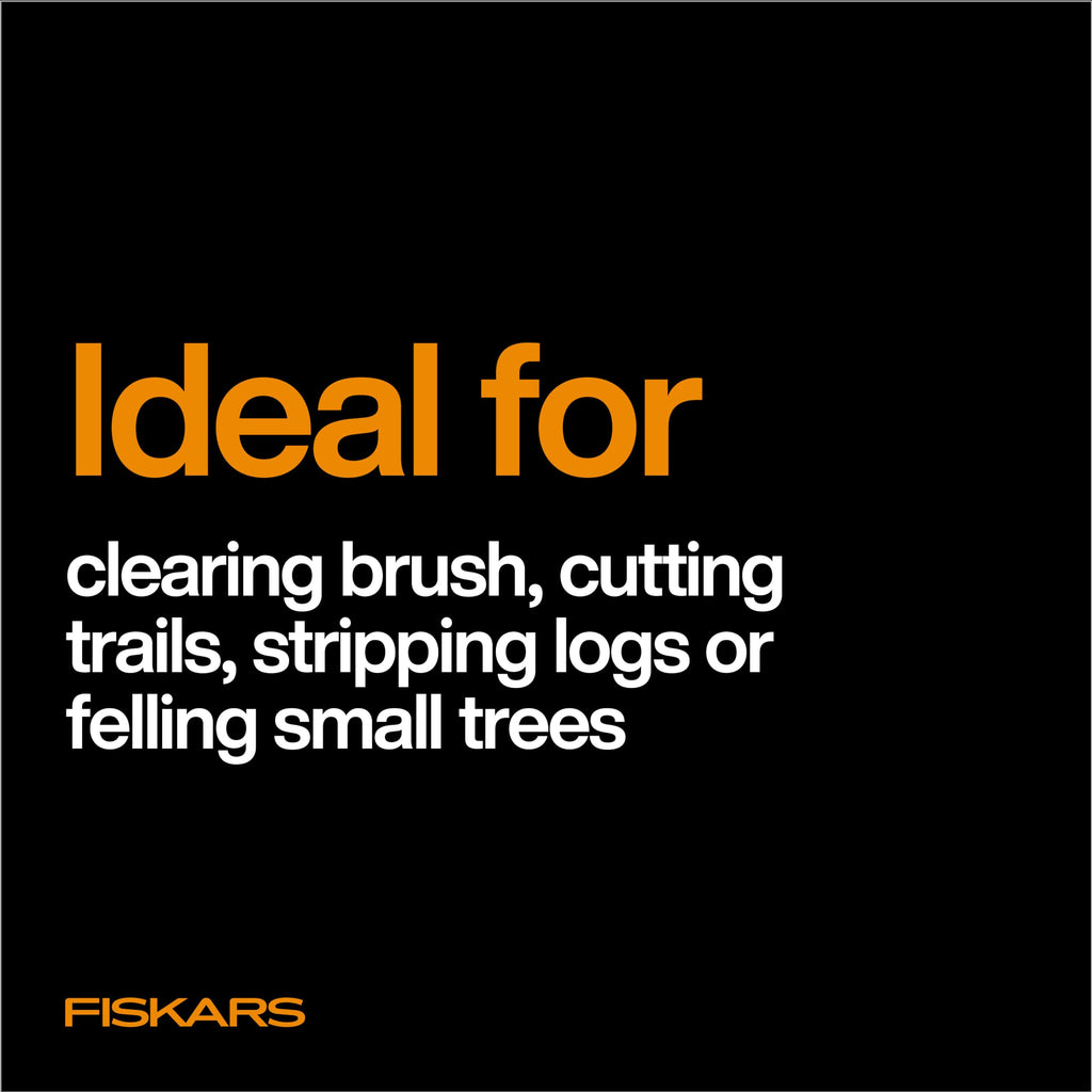 Fiskars 24" Machete Saw, Dual-Edge w/Tempered Steel Blade & Aggressive Saw