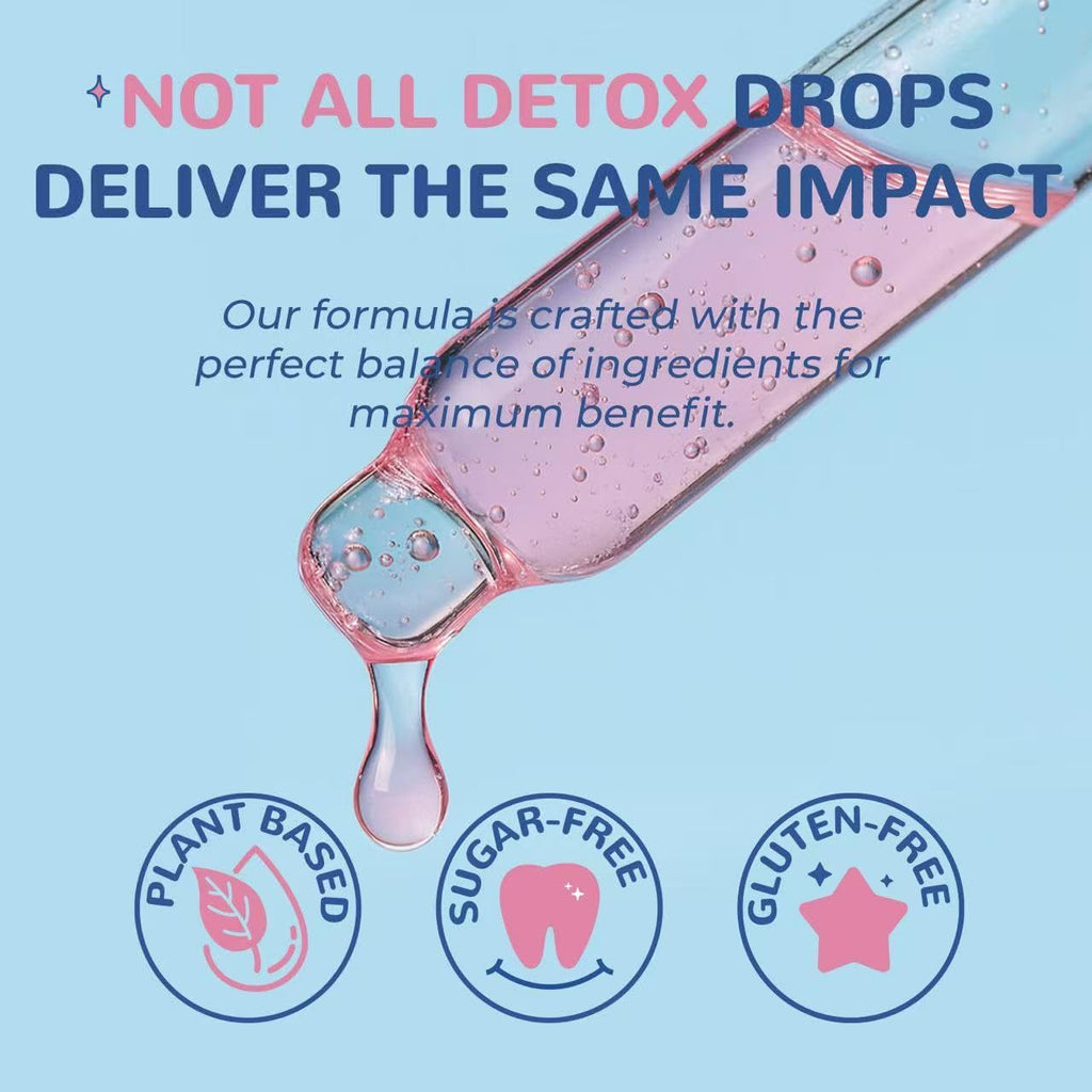JerlyMush Zeolite Detox for Kids - 3-in-1 Formula Zeolite Drops, Vitamin D & B12, Gentle Daily Support, Natural Mixed Berry Flavor 30mL/1 Fl Oz, Sugar-Free, Gluten-Free