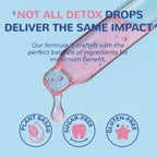JerlyMush Zeolite Detox for Kids - 3-in-1 Formula Zeolite Drops, Vitamin D & B12, Gentle Daily Support, Natural Mixed Berry Flavor 30mL/1 Fl Oz, Sugar-Free, Gluten-Free