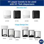 Tork Matic Paper Hand Towel Roll White H1, 6 Rolls x 700 ft, 290089