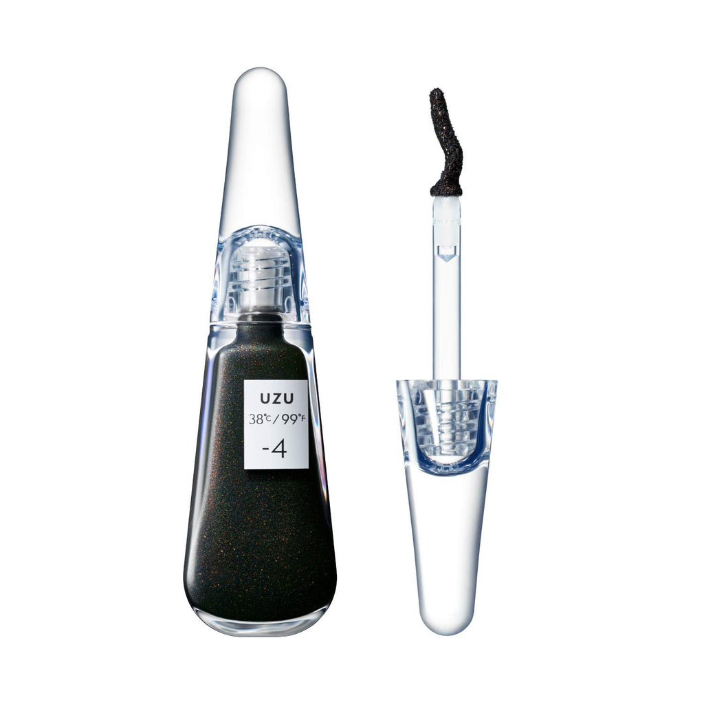 UZU BY FLOWFUSHI 38°C / 99°F Lip Treatment [-4 Black] Lip Care, Skin Bacteria Moisturizing, Unscented, Hypoallergenic