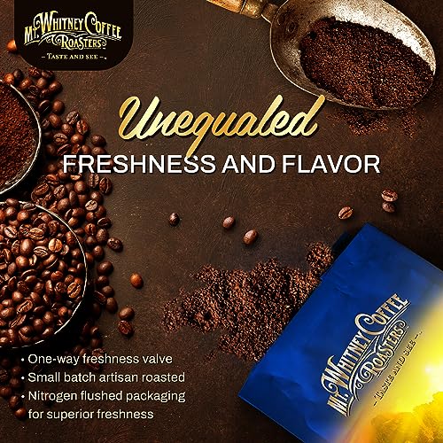 Mt. Whitney Organic Papua New Guinea, Medium Dark Roast, Low Acid Coffee (Ground, 2Lb)