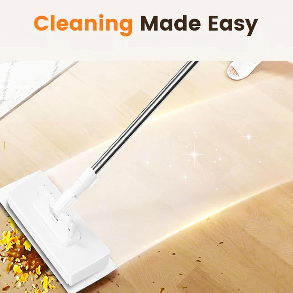 Snap Grip Mini Mop, 2026 Upgraded Disposable Dust Mop, Zero Touch Mini Mops, Convenient Cloth Changing Mops for Kitchen Counter, Foldable 100cm Retractable Long Handle Mopping Stick (1*mop+5*Cloth)