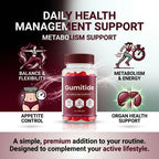 (3 Pack) Gumitide Gummies, Official Gumitide Supplement Gummys with Premium Ingredients, Advanced Formula Support for Overall Health & Wellness Reviews (180 Gummies)