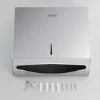 KSITEX Paper Towel Holder Dispenser Wall Mount,SUS304 Stainless Steel
