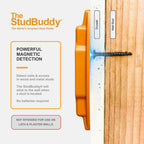 The Original StudBuddy® Magnetic Stud Finder - Made in the USA - Easy to Use Magnet Stud Finder - No Batteries Required - Powerful Magnets - Stud Finder for Drywall and Wood
