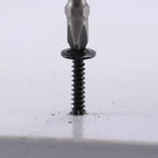 #10 x 3 Sheet Metal Screws 250PCS 410 Stainless Steel Truss Head Fast Self Tapping Screws Black Oxide by SG TZH