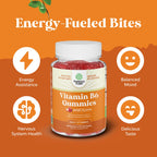 Potent Vitamin B6 Gummies for Adults - Vitamin B6 50mg Per Serving Gummy Vitamins for Women and Men for Immune Nerve and Mood Support - Vegan Kosher B6 Vitamins Gummies for Women and Men - 90 count