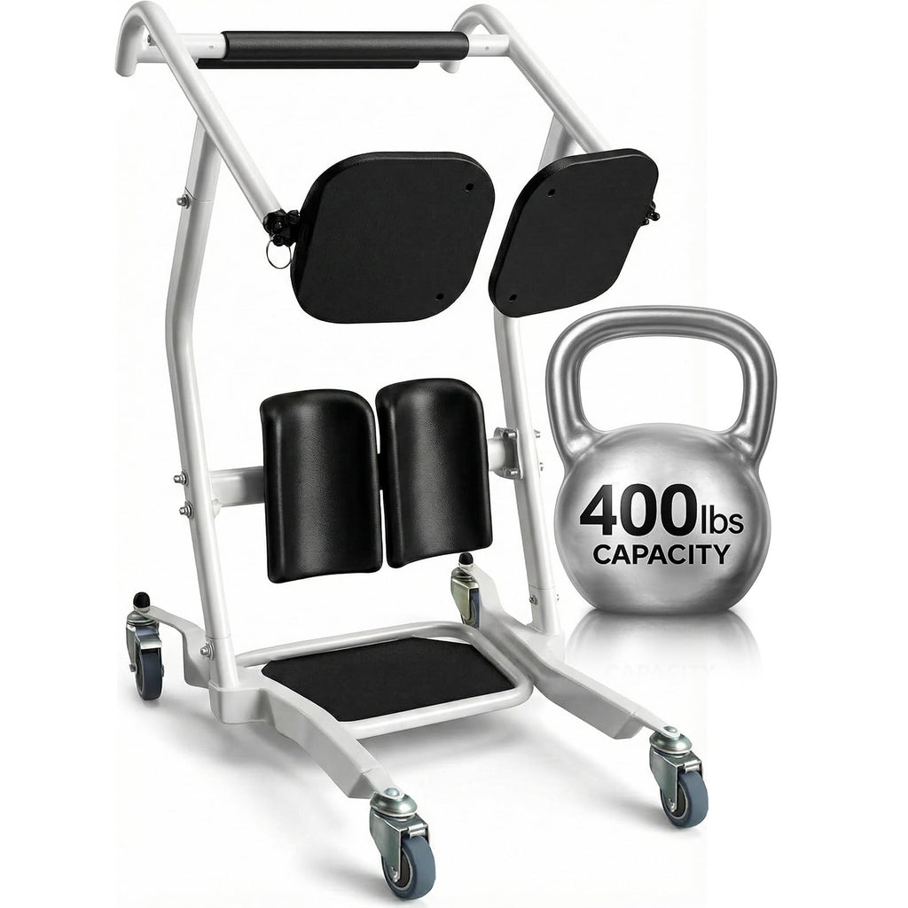 Vive Mobility Sit to Stand Patient Lift for Handicapped - Stand Assist Lift Aid for Home Care Use - Elderly Lift Assist Transfer Device - Transport Chair Stand Assist for Seniors, Adults & Disabled