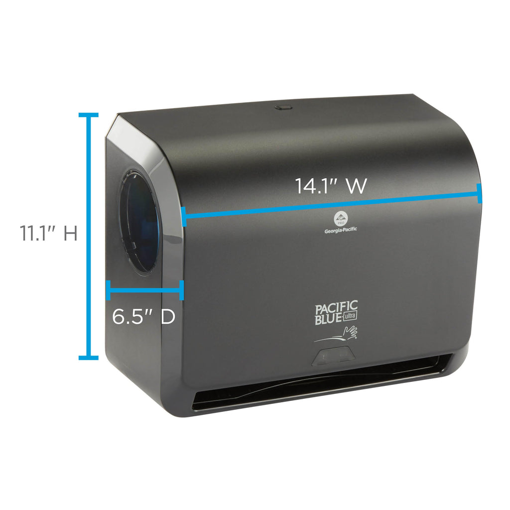 Georgia-Pacific Pacific Blue Ultra Mini Dispenser Trial Kit, Includes 9" Paper Towel Roll and Automated Dispenser, 54519, by Georgia-Pacific