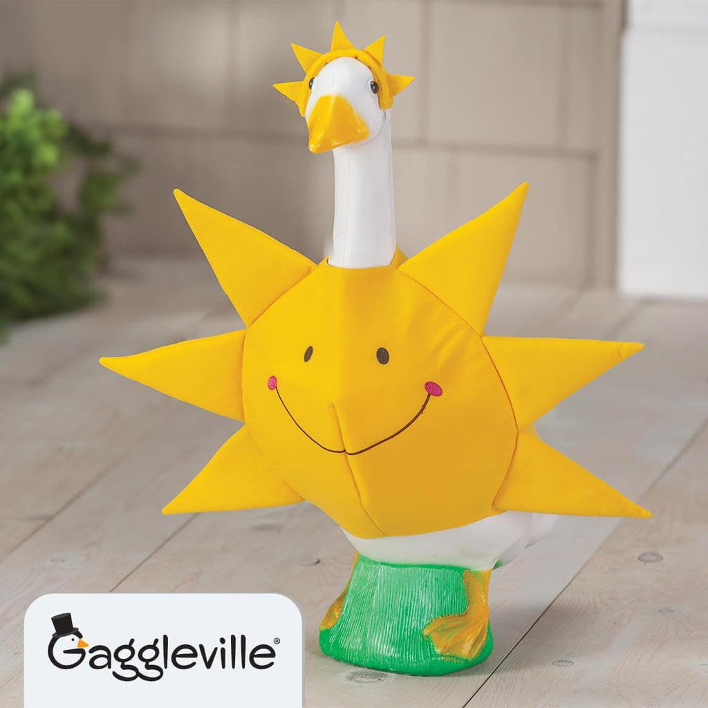 Gaggleville Sun Goose Outfit, Fits Large 23" H Statue, by Fox Valley