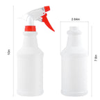 YaCCHLuu 2 Pack 16 Oz Spray Bottles,Adjustable Empty Spray Bottle for Cleaning Solutions,Refillable Spray Bottle,Spray Bottle Bulk for Garden,Plants,Water,Kitchen and Commercial