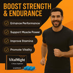Vital Might Sports Nutrition for Improved Performance, Energy and Endurance, 10 Count