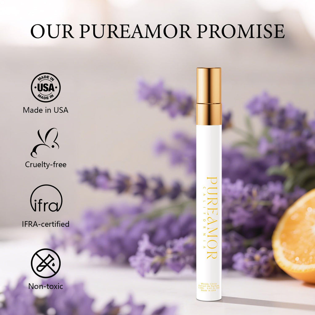 PUREAMOR Pheromones Cologne for Men, Pepper, Bergamot and Woddy Eau de Parfun for Men, Long Lasting Mens Pheromones Cologne Spray, 0.41 fl.oz Travel Perfume Spray