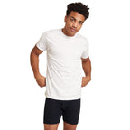 Gildan Men's Crew T-Shirts, Multipack, Style G1100, White (6-Pack), Medium
