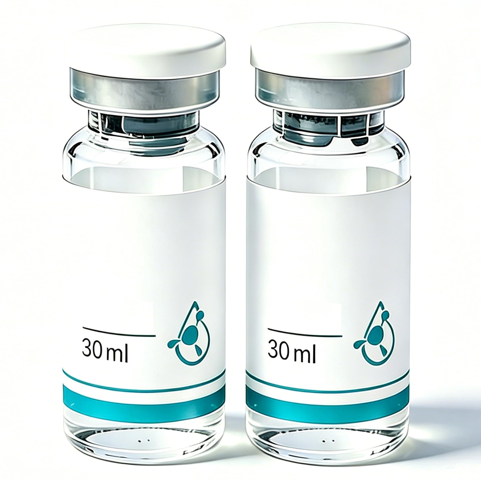 Encausto Glass Vials 30 mL 2 Pack
