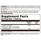 SOLARAY Acidophilus 3 Strain Probiotic & Prebiotic Goats Milk | 3 Billion CFU & Freeze Dried | 50 VegCaps