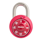 Master Lock 1530T Locker Lock Combination Padlock, 2 Count (Pack of 1), Colors May Vary, Red