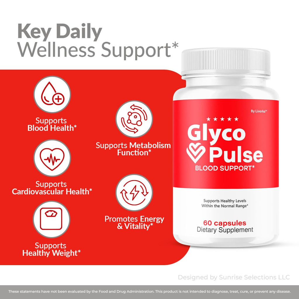 (5 Pack) Glyco Pulse Capsules - Official Glycopulse Pills Advanced Supplement Support - Maximum Strength, Natural Multivitamin Formula for Overall Health & Wellness Reviews, 300 Capsules for 5 Months