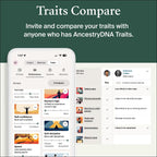AncestryDNA + Traits Genetic Test Kit: Personalized Genetic Traits, DNA Ethnicity Test, Origins & Ethnicities, Complete DNA Test, Ancestry Reports
