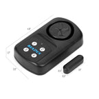 HENDUN Outdoor Door Alarm with Remote Keypad, Waterproof IP67,Inground Pool Safety Alarm,Gate Open Sensor, 140 dB Super Loud, Prying Door Entrance Alert (1 Pack)