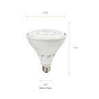Sylvania Night Chaser LED PAR38 Light Bulb, 250W=25W, Dimmable, 22 Years, Super Bright 2650 Lumens, 5000K, Daylight - 1 Pack (74794)