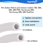 Hypolinx Polaris Compatible Pool Cleaner Hose Replacement – Gen2 30 Ft Feeder Hose for Polaris 280 380 180 & D45 – Tangle-Free Design (Not for 360)