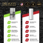 Americanna Wellness Dragon Balm 3.4oz Roll-Up Super Silver Strength