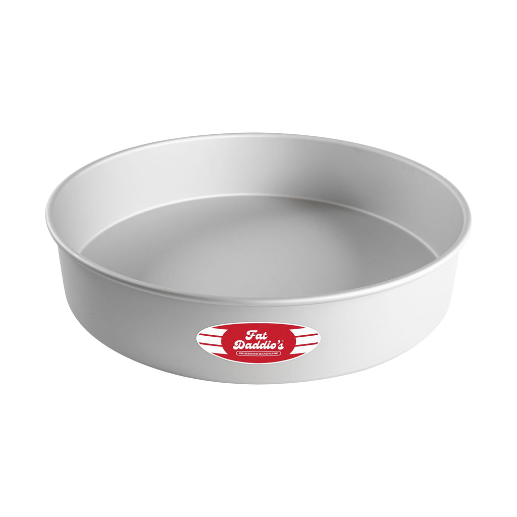 Fat Daddio's Round Cake Pan, 14 x 3 Inch, Silver