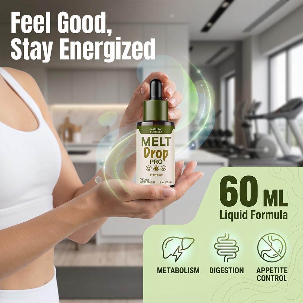 (2 Pack) Melt Drops Pro, Official MeltDrops Pro Liquid Supplement Dropppers with Premium Ingredients, Advanced Formula Loss Support for Overall Health & Wellness Reviews (4oz/120ml)