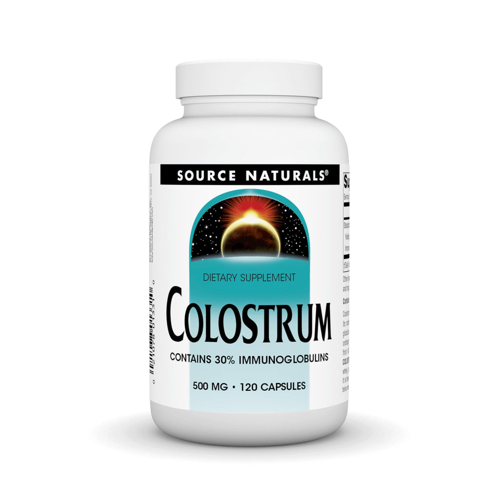 Source Naturals Colostrum Contains 30 Percent Immunoglobulins - 120 Capsules
