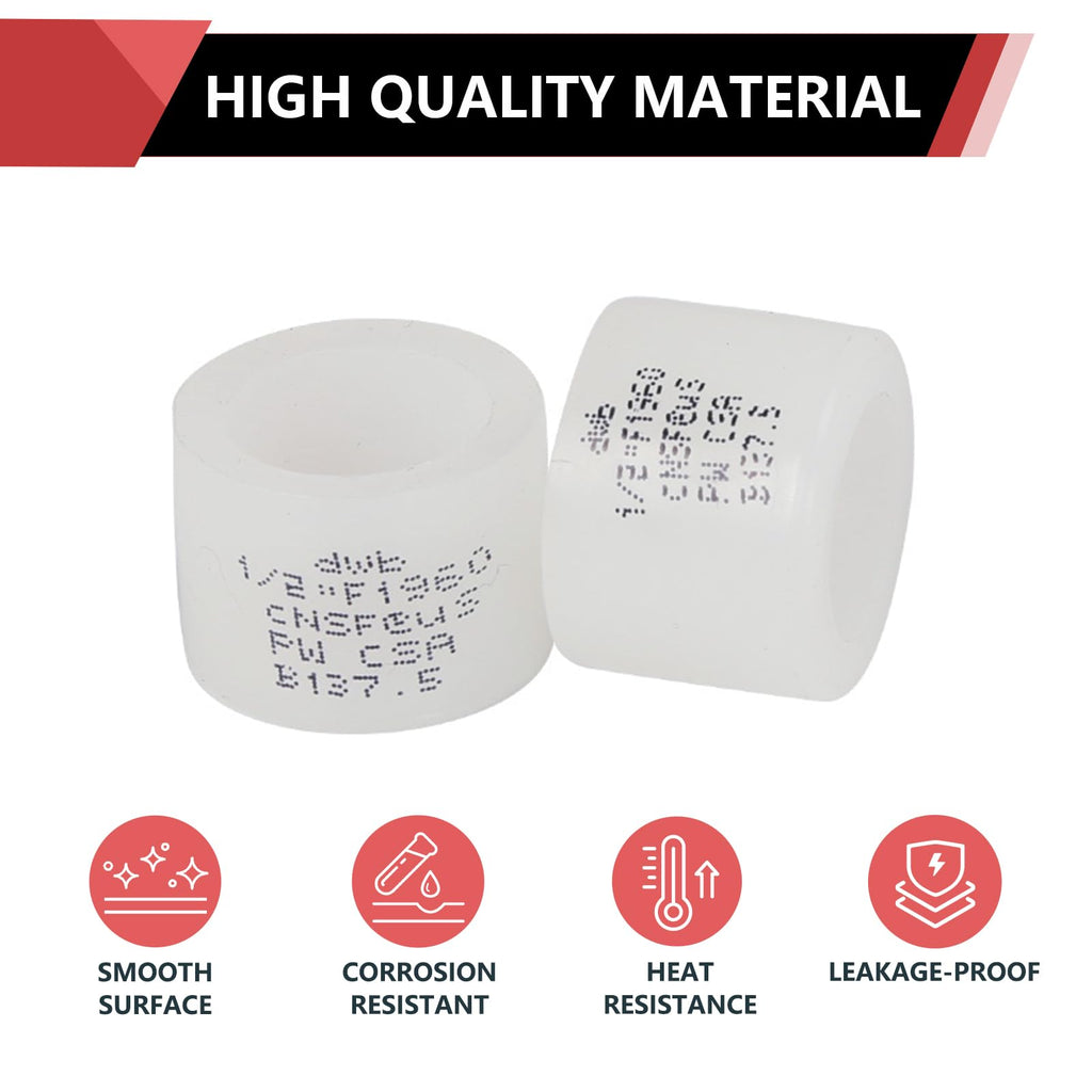(Pack of 400) EFIELD 1/2 Inch F1960 Expansion Rings/Sleeves for Pex A Piping System,(EXP-RING005-400PCS)