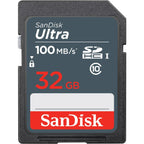 SanDisk 32GB Ultra 100MBs SDHC Memory Card