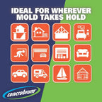 Concrobium Mold Control, 32 oz Spray – Eliminates & Prevents Mold – EPA-Registered, Bleach-Free, Odorless, VOC-Free (Pack of 6)