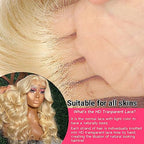 613 Lace Front Wig Human Hair 13x6 Transparent Lace, 613 Body Wave Lace Front Wig Human Hair, 200% Density Lace Front Wigs Human Hair Pre Plucked with Baby Hair Natural Hairline (26 Inch)