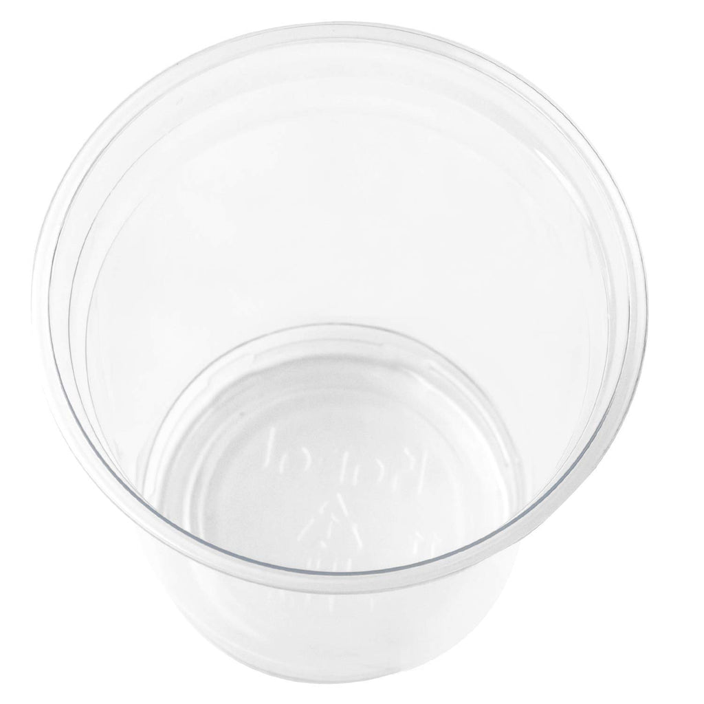 Karat [1000 ct] 8oz Plastic Cups, Clear Disposable Cold Cup for Iced Coffee, Soda, and Juice | 78mm (C-KC8)