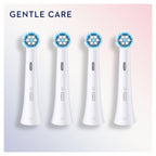 Oral-B iO Gentle Care Replacement Toothbrush Heads, Soft Bristles, 4 Count, Compatible with Oral-B iO