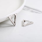 MILACOLATO Solid 925 Sterling Silver Small Huggie Hoop Earrings for Women