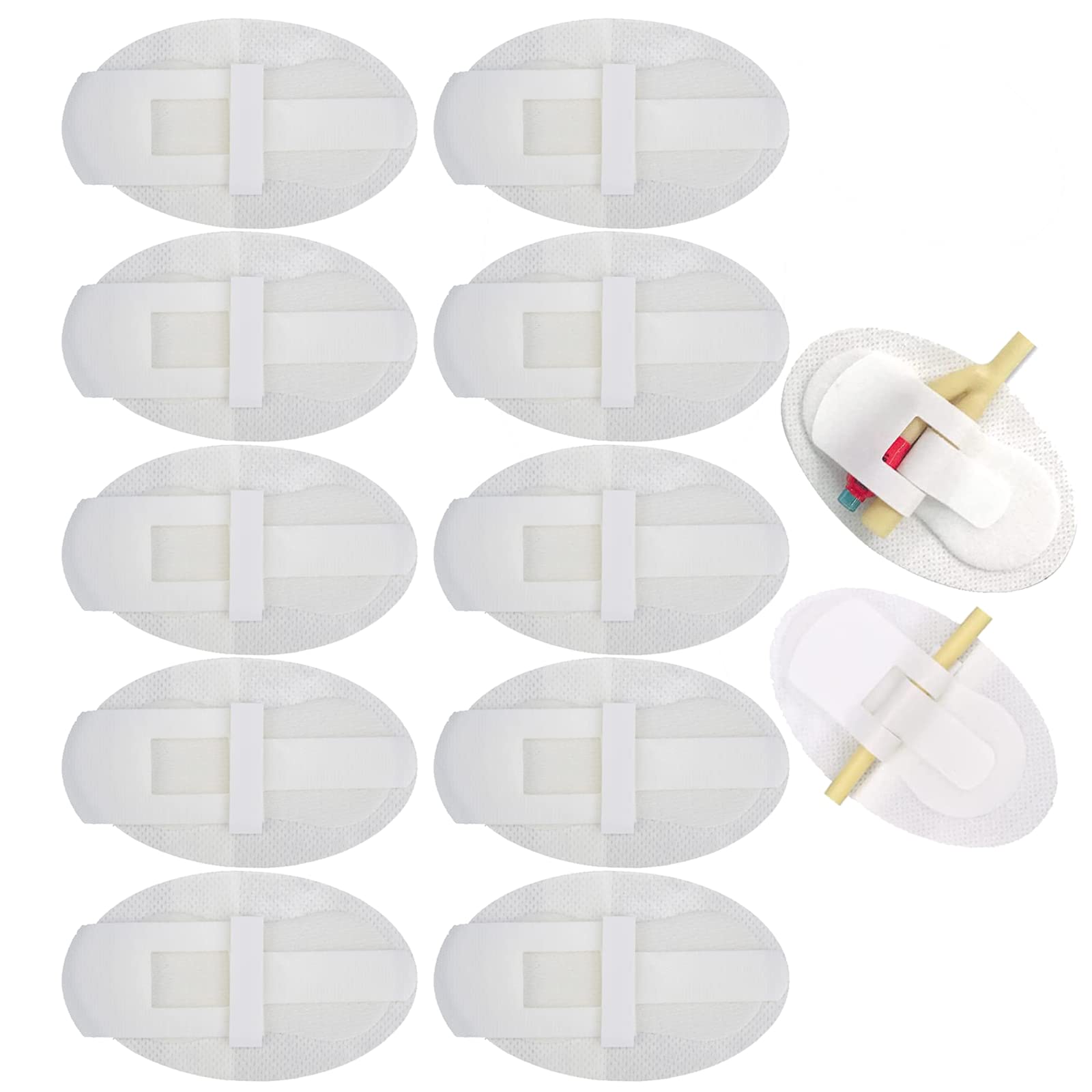 Catheter Stabilization Device Catheter Urinary Leg Bag Legband Holder Legband Holder Sticker (Pack of 10)