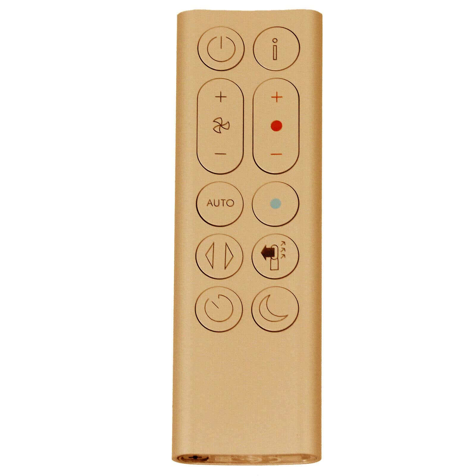 Spares2go Remote Control compatible with Dyson HP09 Pure Hot + Cool Fan Heater Air Purifier (Gold)