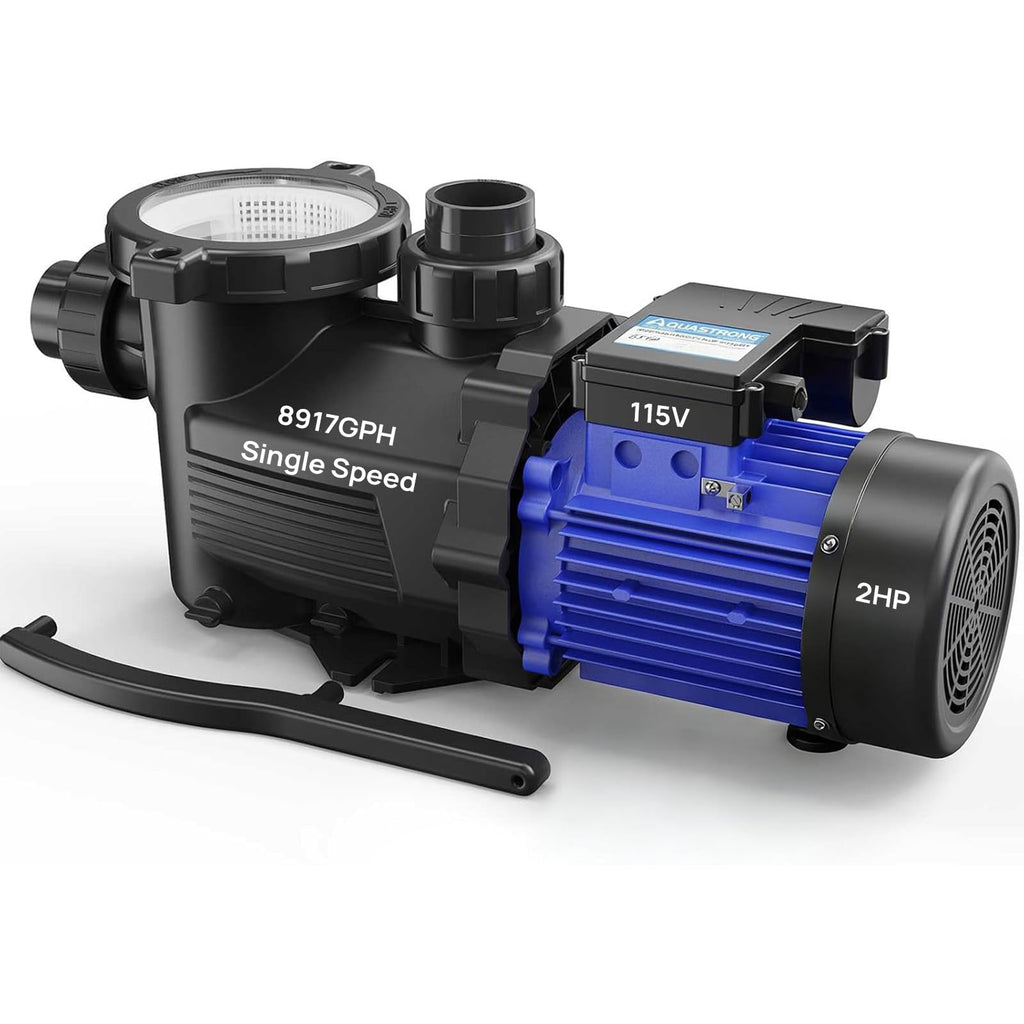 Aquastrong In/Above Ground Pool Pump High Flow Self Primming Swimming Pool Pump,Midnight Blue