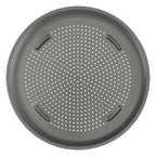 GoodCook AirPerfect Pizza Pan with Cutting Guides, 16-Inch, Gray