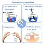 Brige Temporary Tooth Repair Missing Tooth- Moldable Fake Teeth Artfifical Teeth,Cosmetic Tooth Replacement Kit for Teeth Veneers