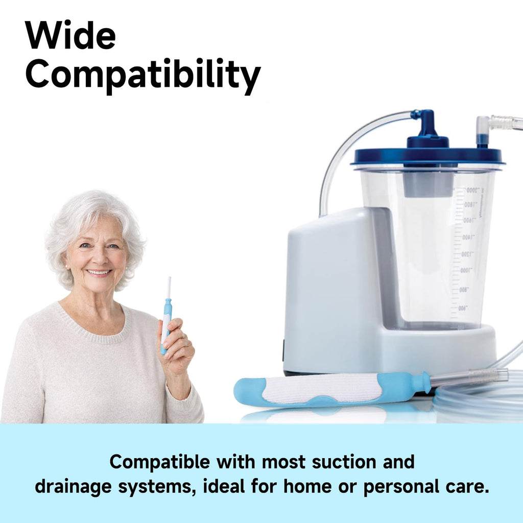 Female External Catheter, 30-Pack, Soft & Comfortable External Urine Collection Device, Non-Invasive Design, Compatible with Most Suction Systems