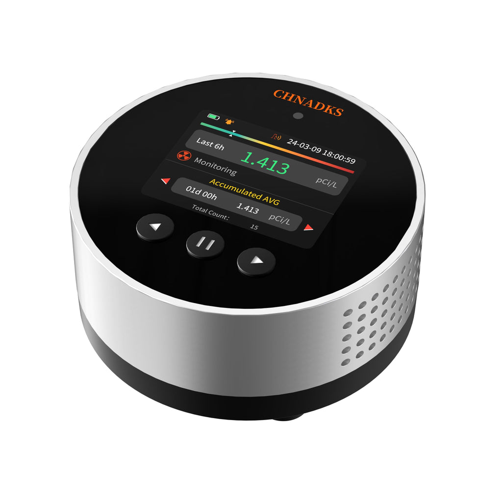 Radon Detector | 20-Year Radon Sensor | Long-Life Home Air Quality Monitor