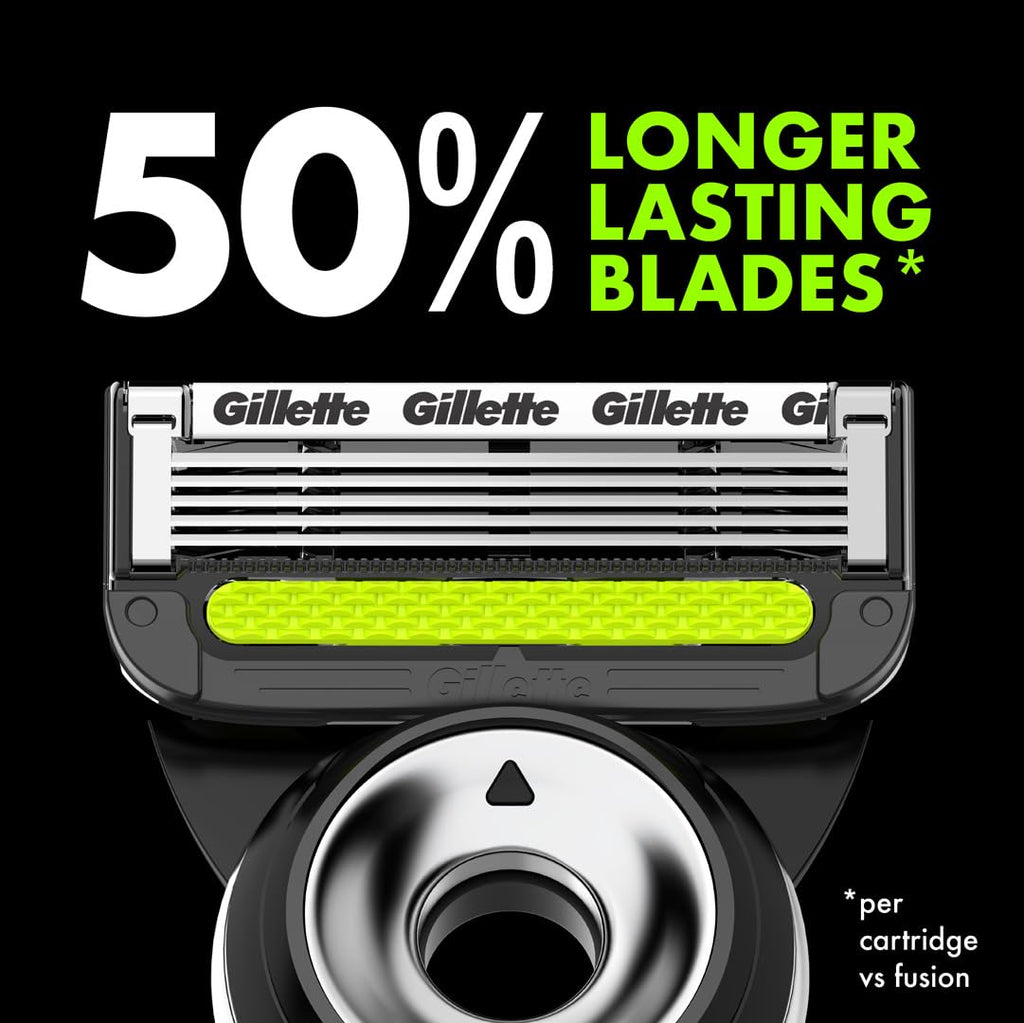 Gillette Labs Razor Blade Shaving Refills for Men, 4 count