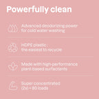 ATTITUDE Baby Laundry Detergent Liquid, EWG Verified, Safe for Baby Clothes, Infant and Newborn, Naturally Derived, HE Compatible, Soothing Chamomile, 80 Loads, 67.6 Fl Oz (AMAZON EXCLUSIVE)