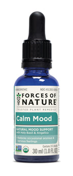Forces of Nature Calm Mood, Organic Homeopathic Medicine (1 Fl Oz)